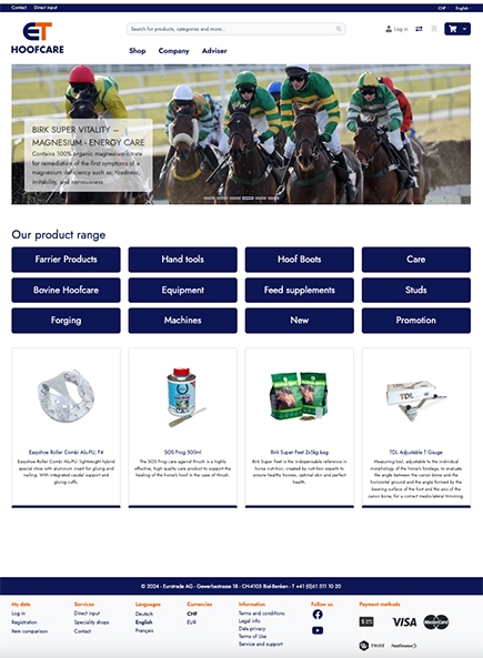 Eurotrade website