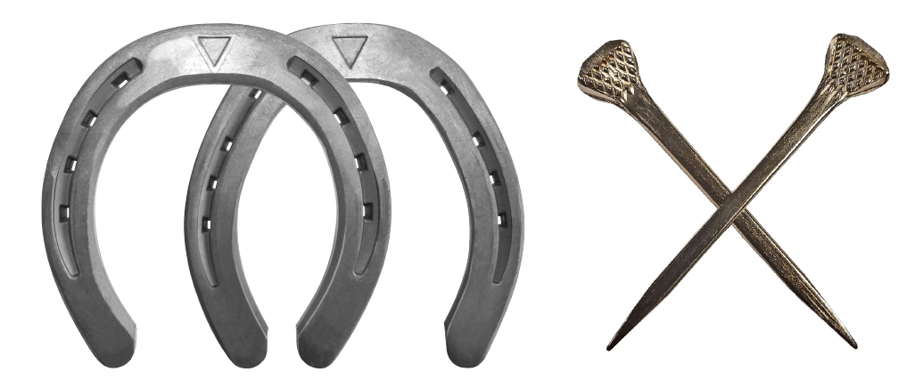 Delta Challenger TS8 Front and hind, and Capewell Endura-coated Slim Blade 5