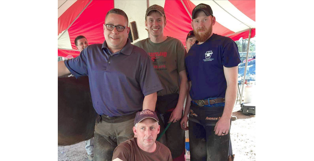 Top row, from left to right: Jim Salve, William Neilson, Andrew Neilson. Bottom: Doug Neilson.