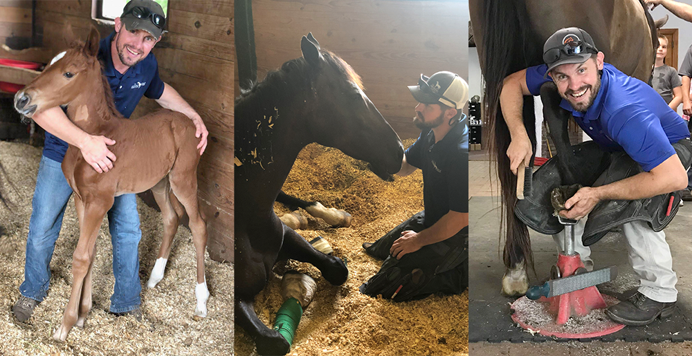 Caleb Bergeleen, CF, APFI Mustad Hoofcare enus