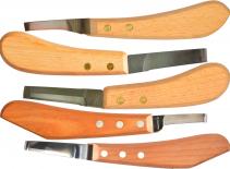 Mustad hoof knives: Standard, Wide Blade, Double Edge, Curved Blade, Short Blade