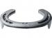 Mustad LiBero Equi-Librium horseshoe, front, detail